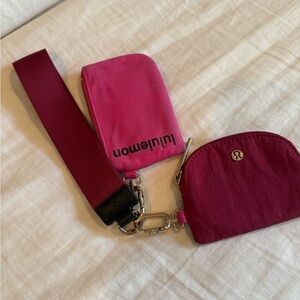 Lululemon Dual Pouch Wristlet